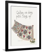 Patch Things Up-Debbie McMaster-Framed Giclee Print