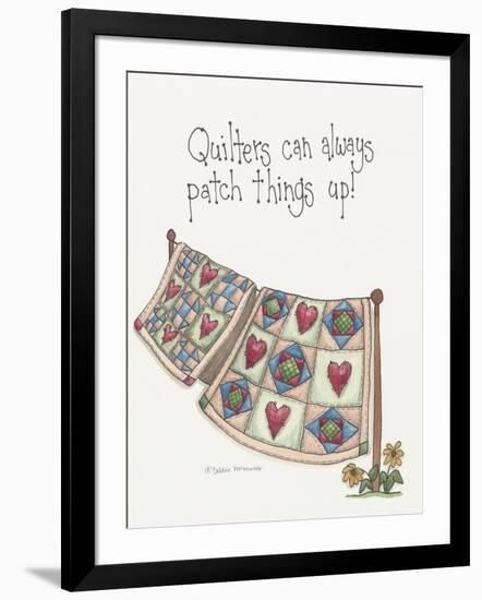 Patch Things Up-Debbie McMaster-Framed Giclee Print