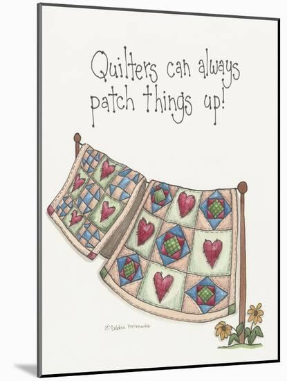 Patch Things Up-Debbie McMaster-Mounted Giclee Print