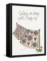 Patch Things Up-Debbie McMaster-Framed Stretched Canvas