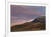 Patches of Yellow Aspens in the Fall under Pink Clouds-James Hager-Framed Photographic Print