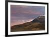 Patches of Yellow Aspens in the Fall under Pink Clouds-James Hager-Framed Photographic Print