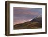 Patches of Yellow Aspens in the Fall under Pink Clouds-James Hager-Framed Photographic Print