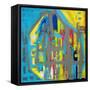 Patches-Madam P-Framed Stretched Canvas