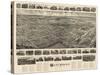 Patchogue, New York - Panoramic Map-Lantern Press-Stretched Canvas