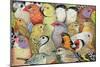 Patchwork-Birds, 1995-Ditz-Mounted Giclee Print