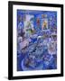 Patchwork Cats-Bill Bell-Framed Giclee Print