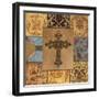 Patchwork Cross II-Todd Williams-Framed Art Print