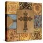 Patchwork Cross II-Todd Williams-Stretched Canvas