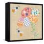 Patchwork Daisy-Paula Joerling-Framed Stretched Canvas