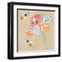 Patchwork Daisy-Paula Joerling-Framed Art Print