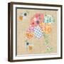 Patchwork Daisy-Paula Joerling-Framed Art Print