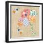 Patchwork Daisy-Paula Joerling-Framed Art Print