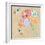 Patchwork Daisy-Paula Joerling-Framed Art Print