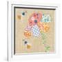 Patchwork Daisy-Paula Joerling-Framed Art Print