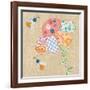 Patchwork Daisy-Paula Joerling-Framed Art Print