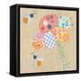 Patchwork Daisy-Paula Joerling-Framed Stretched Canvas