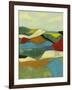 Patchwork Fields I-Jennifer Goldberger-Framed Art Print