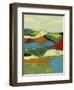 Patchwork Fields I-Jennifer Goldberger-Framed Art Print