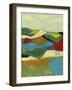 Patchwork Fields I-Jennifer Goldberger-Framed Art Print