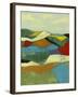 Patchwork Fields I-Jennifer Goldberger-Framed Art Print