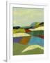 Patchwork Fields II-Jennifer Goldberger-Framed Art Print