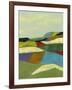 Patchwork Fields II-Jennifer Goldberger-Framed Art Print