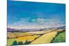 Patchwork Fields III-null-Mounted Art Print