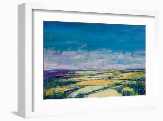 Patchwork Fields IV-null-Framed Art Print