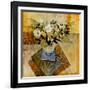 Patchwork Floral-Patrick-Framed Giclee Print