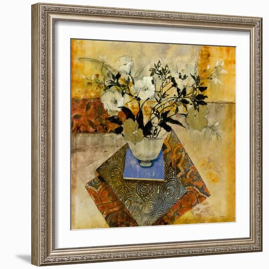 Patchwork Floral-Patrick-Framed Giclee Print