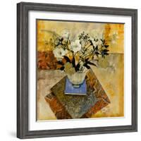 Patchwork Floral-Patrick-Framed Giclee Print