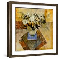 Patchwork Floral-Patrick-Framed Giclee Print