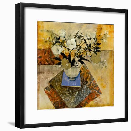 Patchwork Floral-Patrick-Framed Giclee Print