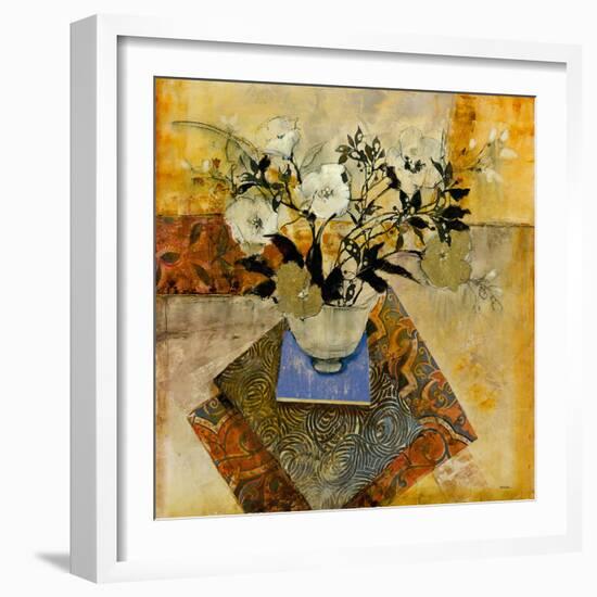 Patchwork Floral-Patrick-Framed Giclee Print