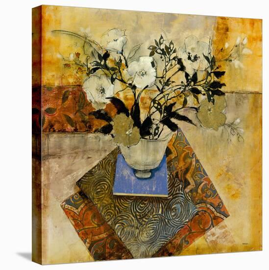 Patchwork Floral-Patrick-Stretched Canvas