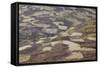 Patchwork of Muirburn on Moorland Managed for Grouse Shooting, Cairngorms Np, Deeside, Scotland, UK-Peter Cairns-Framed Stretched Canvas