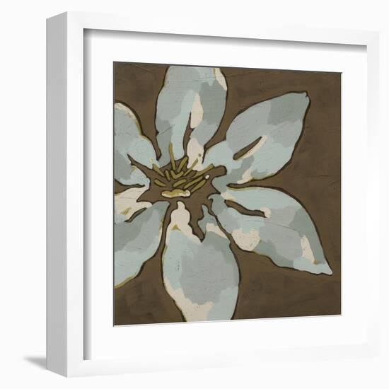 Patchwork Petals II-Erica J. Vess-Framed Art Print