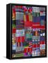 Patchwork Quilt, San Antonio Aguas Calientes, Guatemala, Central America-Upperhall-Framed Stretched Canvas