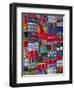 Patchwork Quilt, San Antonio Aguas Calientes, Guatemala, Central America-Upperhall-Framed Photographic Print