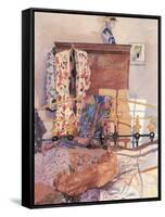 Patchwork Quilt-Unknown Williams-Framed Stretched Canvas