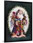 Patchwork Santa-Barbara Mock-Framed Premium Giclee Print