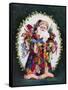 Patchwork Santa-Barbara Mock-Framed Stretched Canvas