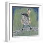 Patchwork Wren I-Grace Popp-Framed Art Print