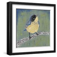 Patchwork Wren II-Grace Popp-Framed Art Print