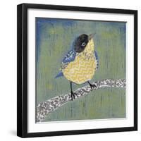 Patchwork Wren II-Grace Popp-Framed Art Print