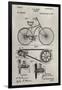 Patent--Bicycle-Alicia Ludwig-Framed Art Print