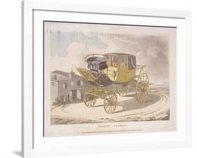 Patent Chariot, 1809-null-Framed Giclee Print