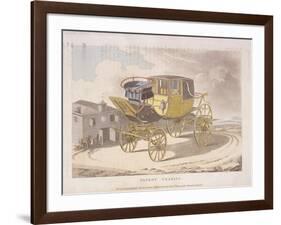 Patent Chariot, 1809-null-Framed Giclee Print