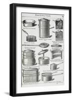 Patent Cooking Utensils-Isabella Beeton-Framed Giclee Print